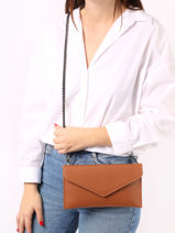 Clutch Paddock M Leder Etrier Zilver paddock EPAD075M-vue-porte