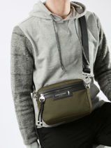 Longchamp Le pliage energy Cross bodytas Bruin-vue-porte