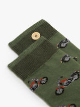 Sokken Cabaia Groen socks THE-vue-porte