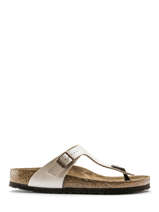 Slippers Gizeh Birkenstock Wit women 943873