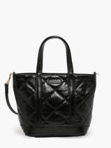 Handtas Cabas Cuir Leder Vanessa bruno Zwart cabas cuir 84V40435
