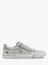 Sneakers Mustang Zilver women - 01353308