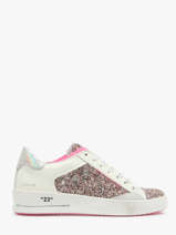 Sneakers Hova Uit Leder Semerdjian Roze women HOV11581
