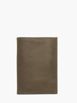 Portefeuille Oil Leder Etrier Groen oil EOIL528