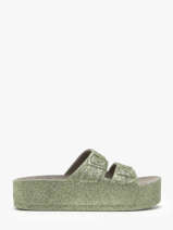 Slippers Caipirinha Glitter Cacatoes Veelkleurig women CAIPIRIN