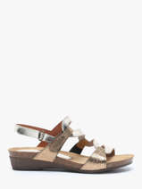 Sandalen Uit Leder Xapatan Zilver women 2164