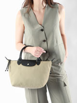 Longchamp Le pliage energy Handtas Grijs-vue-porte