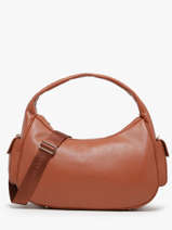 Schoudertas Julia X Lancaster Leder Lancaster Beige julia 110