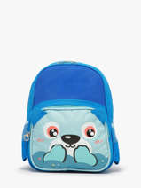 Mini Rugzak Miniprix Blauw animal 608