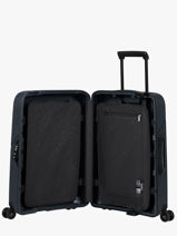 Soepele Reiskoffer Magnum Eco Samsonite Grijs magnum eco KH2002-vue-porte
