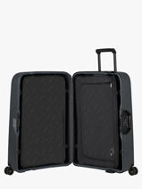 Soepele Reiskoffer Magnum Eco Samsonite Grijs magnum eco KH2004-vue-porte