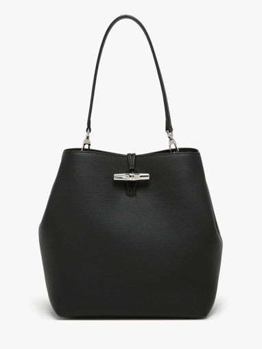 Longchamp Le roseau Schoudertas Bruin