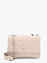 Cross Body Tas Giully Guess Beige giully QG874820