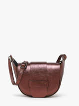 Cross Body Tas Nine Leder Milano Bruin nine NI24064