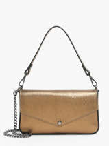 Cross Body Tas Caviar Leder Milano Bruin caviar CA240612