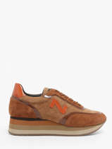 Sneakers Uit Leder Nathan baume Bruin women 242S2603