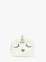 Portemonnee Miniprix Beige fur 78PM10