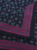 Foulard Bindi atelier Blauw bengal B-vue-porte
