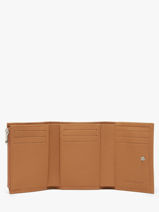 Longchamp Le roseau Portefeuille Bruin-vue-porte