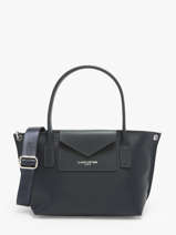 Cross Body Tas Maya Leder Lancaster Blauw maya 88