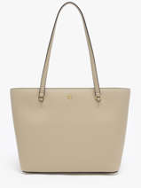 Schoudertas Medium Karly Leder Lauren ralph lauren Beige karly 31924351