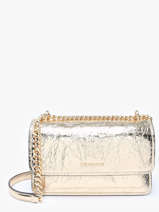 Cross Body Tas Claire Leder Michael kors Goud claire R5GC7L3M