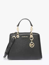 Cross Body Tas Cynthia Leder Michael kors Zwart cynthia S4GCYC1T