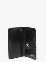 Portefeuille Leder Michael kors Zwart mk charm S4S0KF6L-vue-porte