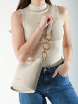 Cross Body Tas Heliconia Woomen Beige heliconia WHEL02-vue-porte