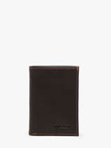 Kaarthouder Leder Wylson Bruin rio W8190-4