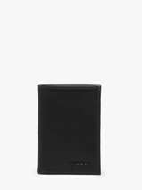 Kaarthouder Leder Wylson Zwart rio W8190-4
