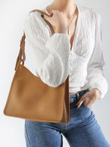 Longchamp Le foulonn Schoudertas Bruin-vue-porte