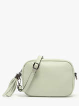 Cross Body Tas Caviar Leder Milano Groen caviar CA2006N