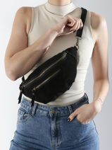 Heuptasje Milano Zwart velvet VE24119-vue-porte