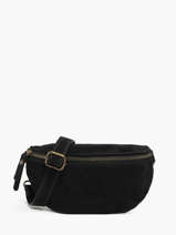 Heuptasje Milano Zwart velvet VE19091