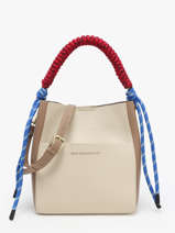 Schoudertas Tresse Lola casademunt Beige tresse 63