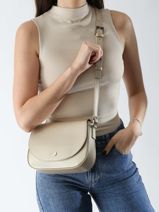 Cross Body Tas Milano Bao Lancaster Beige milano bao 9-vue-porte