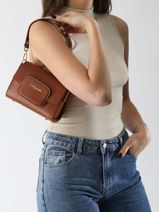 Cross Body Tas Paris Pad Leder Lancaster Beige paris pad 59-vue-porte