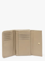 Portefeuille Leder Nat et nin Beige vintage LOTTI-vue-porte