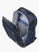 Business Rugzak 2 Compartimenten Met 17" Laptopvak Samsonite Blauw spectrolite 3.0 137260-vue-porte
