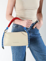 Handtassen Tresse Lola casademunt Beige tresse 62-vue-porte