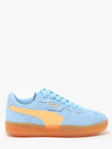 Sneakers Palermo Moda Xtra Gum Uit Leder Puma Blauw women 40032307