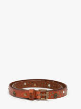 Riem Biba Bruin accessoires PEC1A
