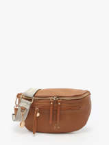 Heuptasje Lulu castagnette Bruin zip YSALINE