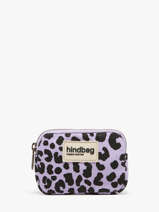 Portemonnee Hindbag Violet leopard LE