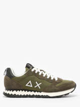 Sneakers Sun68 Groen men Z35104