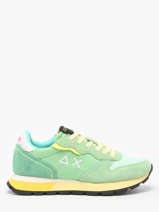Sneakers Ally Color Explosion Sun68 Groen women Z35204