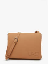 Cross Body Tas Brugge Leder Nathan baume Bruin n city 2