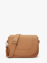 Cross Body Tas Ponant Leder Nathan baume Bruin regate 10