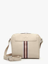 Cross Body Tas Jeane Signature Leder Nathan baume Beige signature 3
